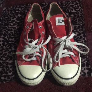 Red converse